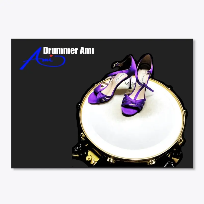 Drummer Ami Snare and heel